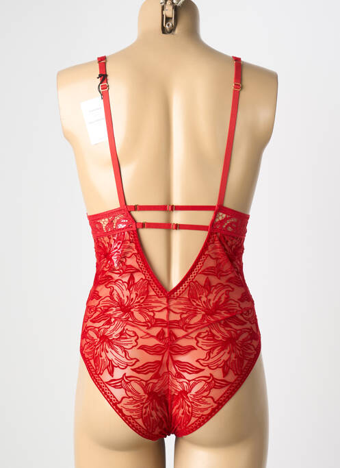 Body de lenjerie fără armatură roșu AUBADE femme