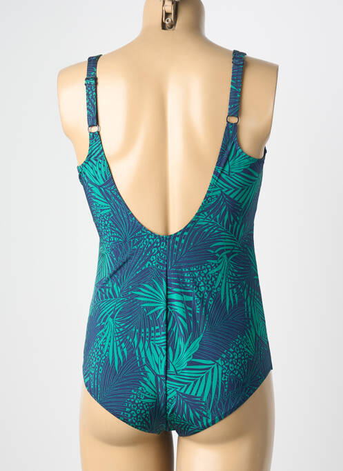 Costum de baie dintr-o singură piesă albastru ROSA FAIA femme