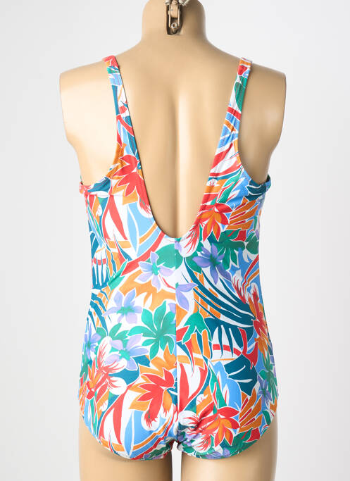 Costum de baie dintr-o singură piesă albastru ANTIGEL femme