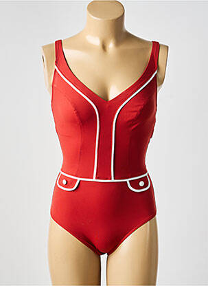 Costum de baie dintr-o singură piesă maro EMPREINTE femeie