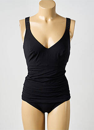 Costum de baie dintr-o singură piesă negru EMPREINTE femeie