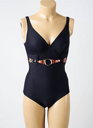 Costum de baie dintr-o singură piesă negru ANTIGEL femeie