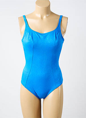 Costum de baie dintr-o singură piesă albastru ANTIGEL femeie