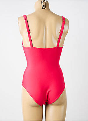 Costum de baie dintr-o singură piesă bretele elastice roșu SIMONE PERELE femeie