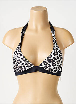 Sutien de costum de baie elasticitate top triunghiuri negru AUBADE femeie