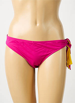 Chiloți de baie efect material satinat chiloți roz AUBADE femme