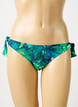 Chiloți de baie imprimeu fantezie bikini verde AUBADE femme