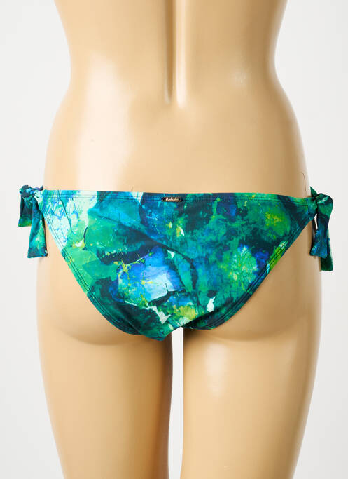 Chiloți de baie imprimeu fantezie bikini verde AUBADE femme