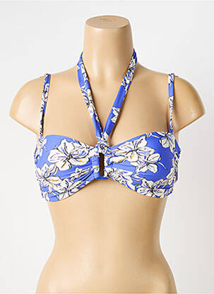 Sutien de costum de baie top bentiță top bentiță albastru AUBADE femeie