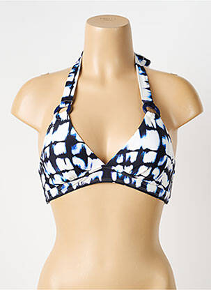 Sutien de costum de baie top triunghiuri top triunghiuri albastru AUBADE femeie