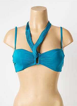 Sutien de costum de baie top bentiță top bentiță albastru AUBADE femeie