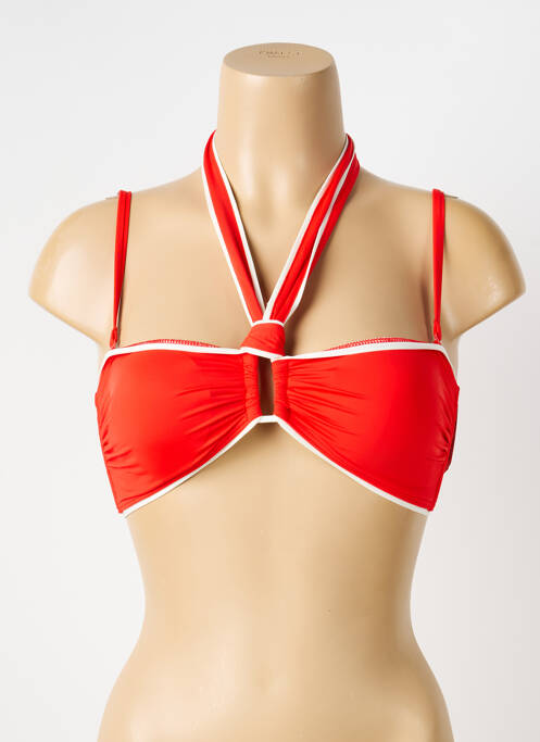 Sutien de costum de baie elasticitate top bentiță portocaliu AUBADE femme