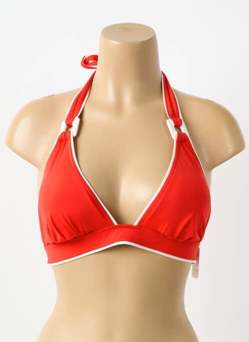 Sutien de costum de baie top triunghiuri top triunghiuri portocaliu AUBADE femme