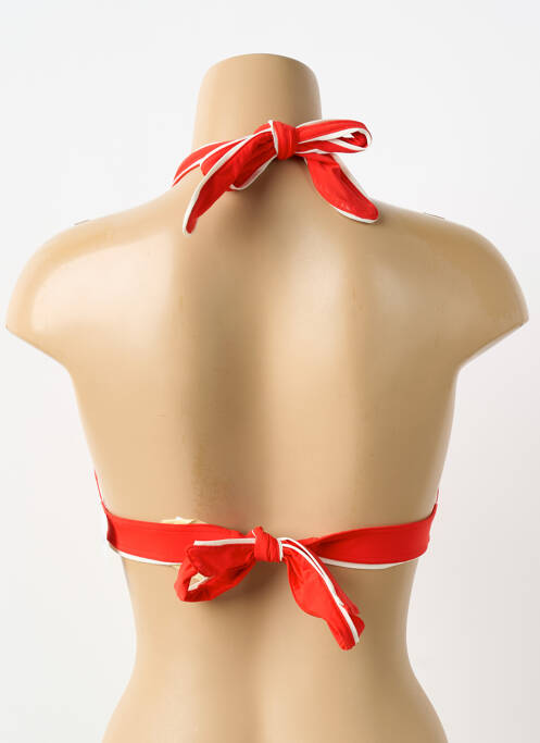 Sutien de costum de baie top triunghiuri top triunghiuri portocaliu AUBADE femme