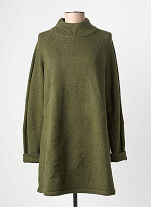 Rochie pulover verde GRACE & MILA femeie