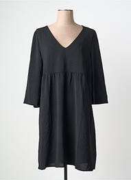 Rochie scurtă mâneci 3/4 mâneci 3/4 negru GRACE & MILA femeie