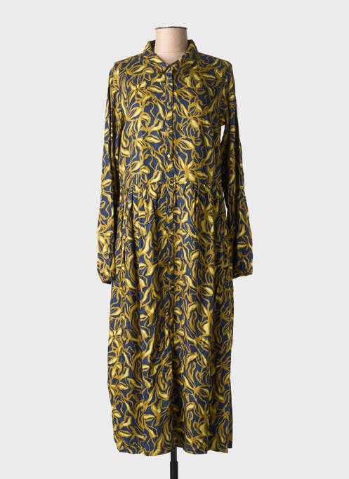 Rochie lungă albastru ELLE EST OU LA MER femeie