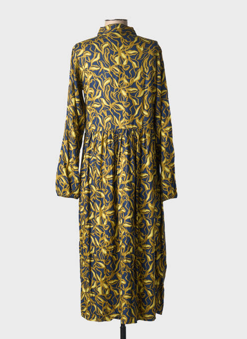 Rochie lungă albastru ELLE EST OU LA MER femeie