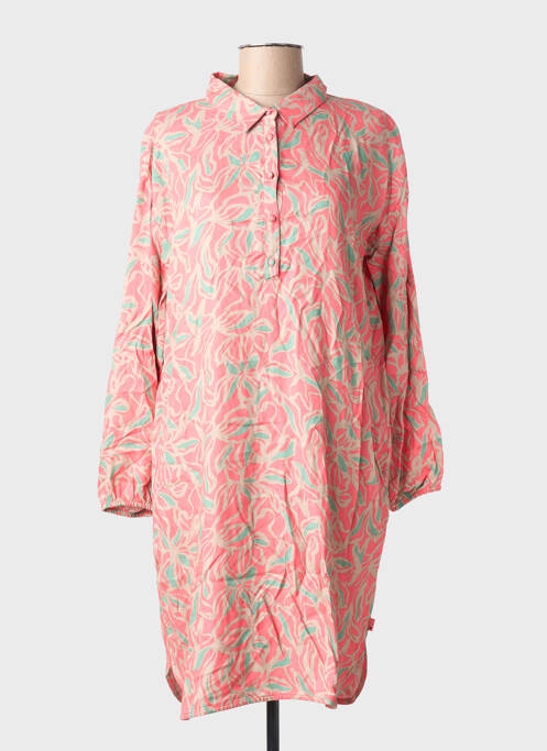 Rochie scurtă roz ELLE EST OU LA MER femeie