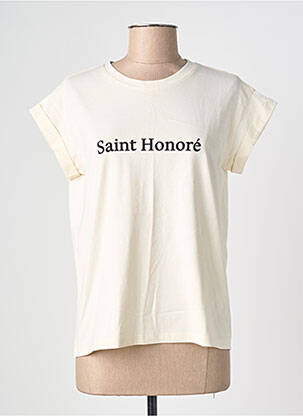 Tricou bej GRACE & MILA femeie