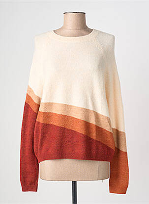 Pulover bej GRACE & MILA femeie