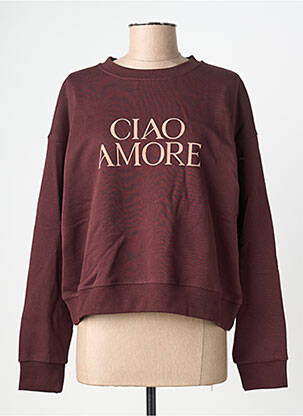 Hanorac mâneci lungi mâneci lungi violet GRACE & MILA femme