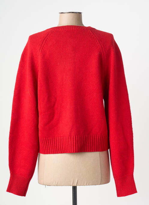 Vestă cu mâneci lungi croială cambrată roșu GRACE & MILA femme