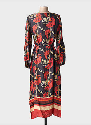 Rochie lungă mâneci lungi mâneci lungi negru AMELIE & AMELIE femeie