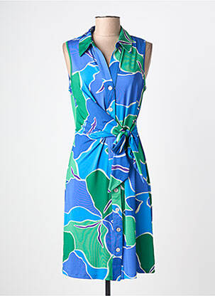 Rochie scurtă albastru K-DESIGN femeie