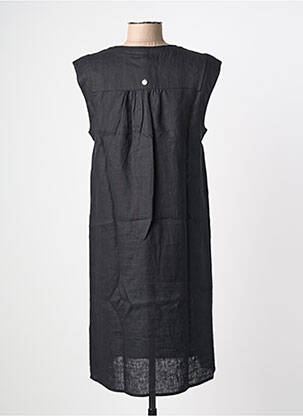Rochie midi țesătură crep mâneci scurte negru STREET ONE femeie
