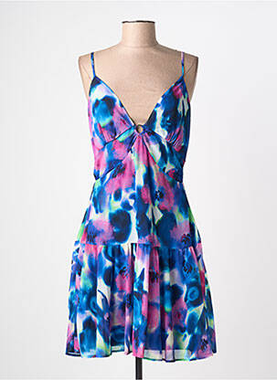 Rochie scurtă albastru MORGAN femeie