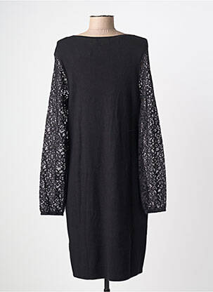Rochie midi mâneci lungi mâneci lungi negru MORGAN femeie