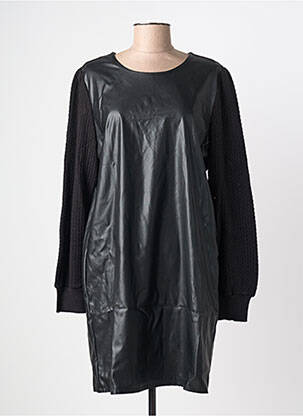 Rochie scurtă mâneci lungi mâneci lungi negru K-DESIGN femeie