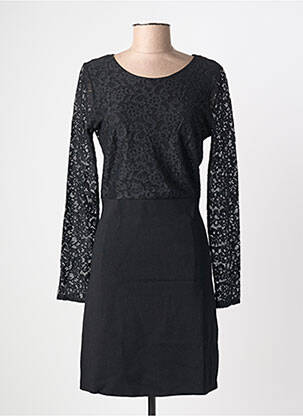 Rochie scurtă mâneci lungi mâneci lungi negru MORGAN femeie