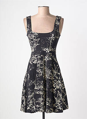 Rochie scurtă negru DESIGUAL femeie