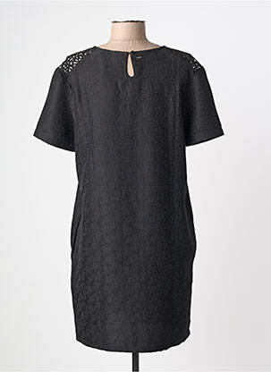 Rochie scurtă mâneci scurte mâneci scurte negru KAPORAL femeie