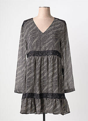 Rochie scurtă negru LE TEMPS DES CERISES femeie