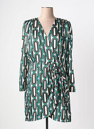 Rochie scurtă albastru MORGAN femeie