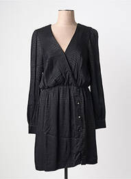 Rochie scurtă mâneci lungi mâneci lungi negru MORGAN femme