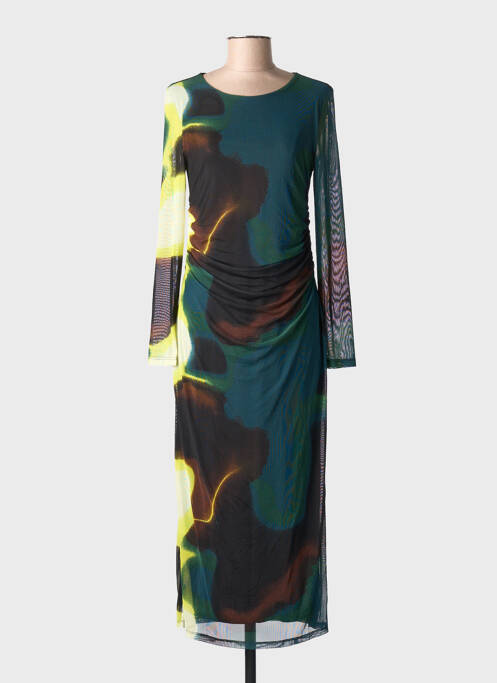 Rochie lungă mâneci lungi mâneci lungi verde S.OLIVER femme