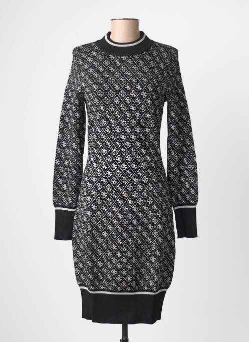 Rochie pulover negru GUESS femeie