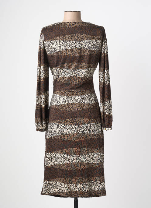 Rochie midi maro K-DESIGN femeie