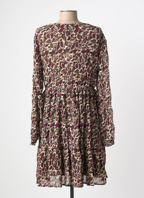 Rochie scurtă violet LE TEMPS DES CERISES femeie