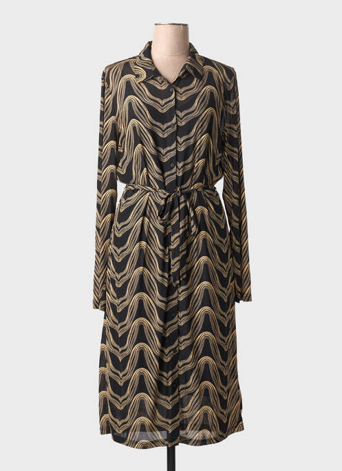 Rochie midi negru GEISHA femeie