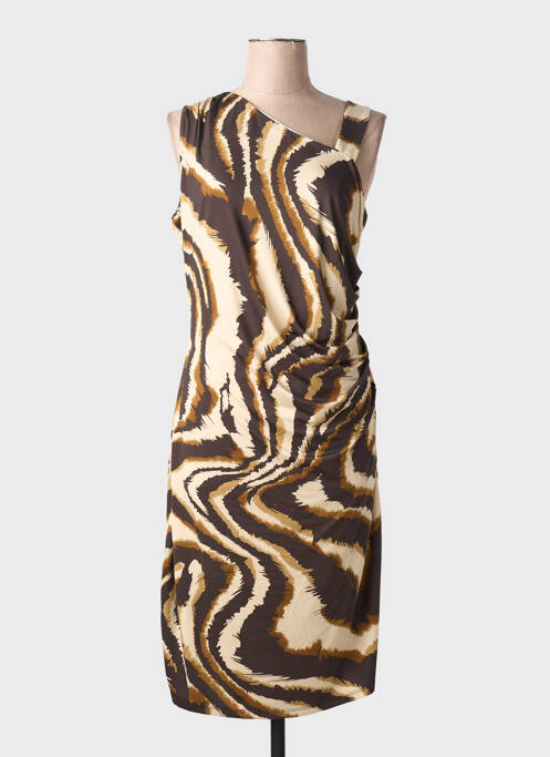 Rochie midi maro K-DESIGN femeie