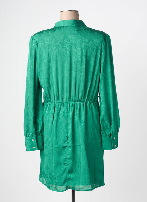 Rochie scurtă mâneci lungi mâneci lungi verde MORGAN femme