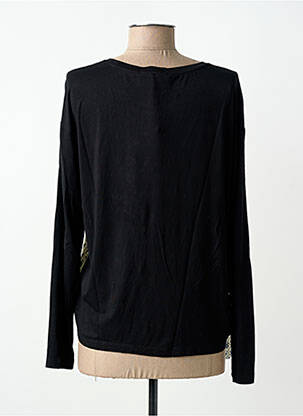 Tricou mâneci lungi mâneci lungi negru GAUDI femeie