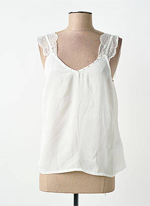 Top alb KAPORAL femeie