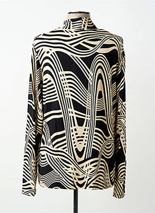 Tricou mâneci lungi mâneci lungi negru GEISHA femeie
