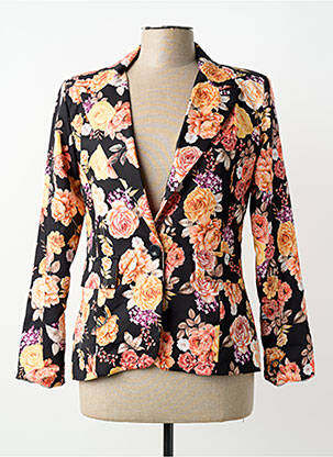 Sacou negru JOLIFLY & JUSTINE Y femeie